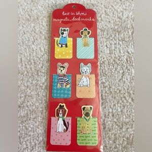 NWT Best In Show Dog Theme Magnetic Bookmarks